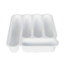 Load image into Gallery viewer, Sterilite 5 Compartment Cutlery Tray
