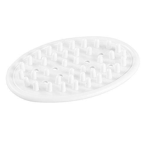 Oval Soap Saver - White