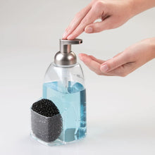 Load image into Gallery viewer, Sinkworks Soap Pump Dispenser With Sponge Holder
