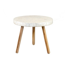 Load image into Gallery viewer, Estelle Round Capiz End Table
