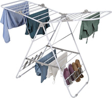 Load image into Gallery viewer, Deluxe Expandable and Collapsible Wing Drying Rack
