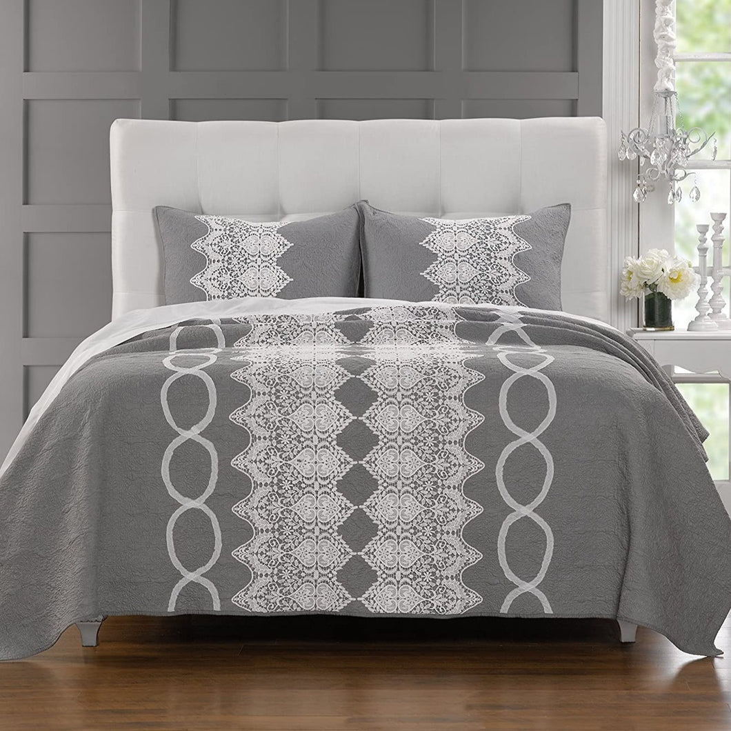 Chantilly Lace Quilt Set, Twin