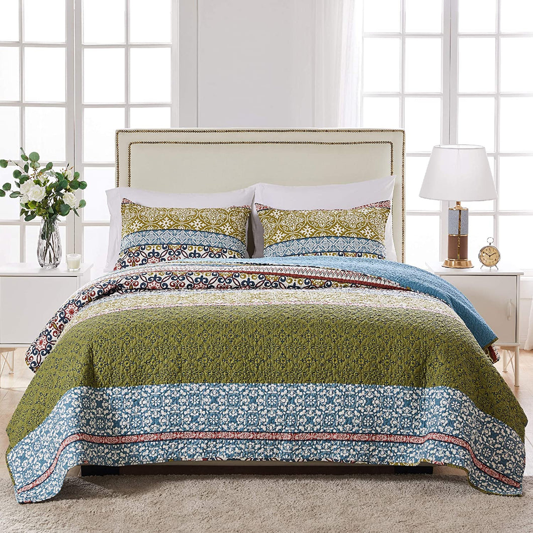 Shangri-La Quilt Set, King