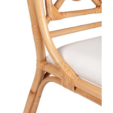 Load image into Gallery viewer, Evie Wingback Rattan Side Chair
