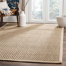 Load image into Gallery viewer, Natural Fiber Rug- Beige
