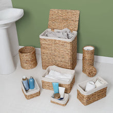 Load image into Gallery viewer, Water Hyacinth Woven Storage Basket Set
