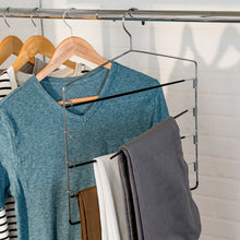 Load image into Gallery viewer, 5-Tier Swing Arm Pant Hanger
