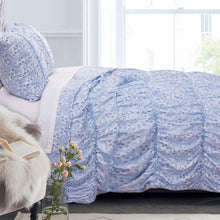 Load image into Gallery viewer, Helena Ruffle Quilt Set, Queen
