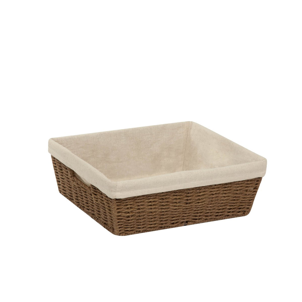 Paper Rope Cord Basket with Liner