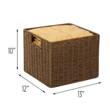 Load image into Gallery viewer, Paper Rope Storage Basket - Brown
