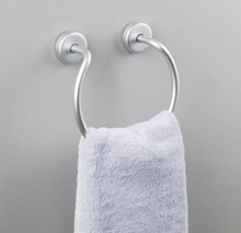 Load image into Gallery viewer, Metro Aluminum Wall Mount Towel Ring - Silver

