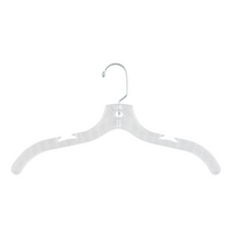 Load image into Gallery viewer, 4-Pack Crystal Dress Hangers, Clear
