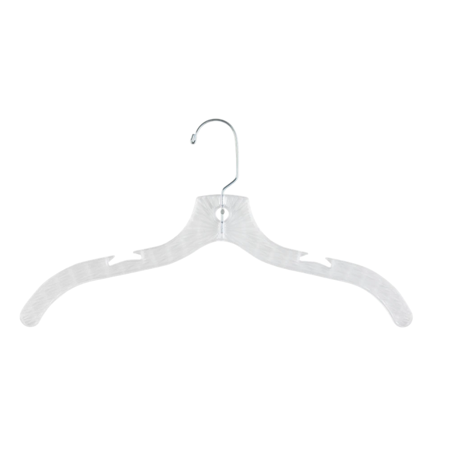 4-Pack Crystal Dress Hangers, Clear