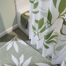 Load image into Gallery viewer, Leaves Shower Curtain in Green
