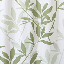 Load image into Gallery viewer, Leaves Shower Curtain in Green
