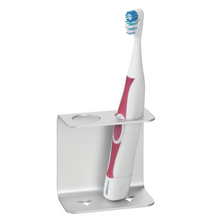 Load image into Gallery viewer, AFFIXX Peel and Stick Self-Adhesive Aluminum Toothbrush Holder
