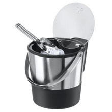 Load image into Gallery viewer, Stainless Steel Ice Bucket with Acrylic Lid and Scoop
