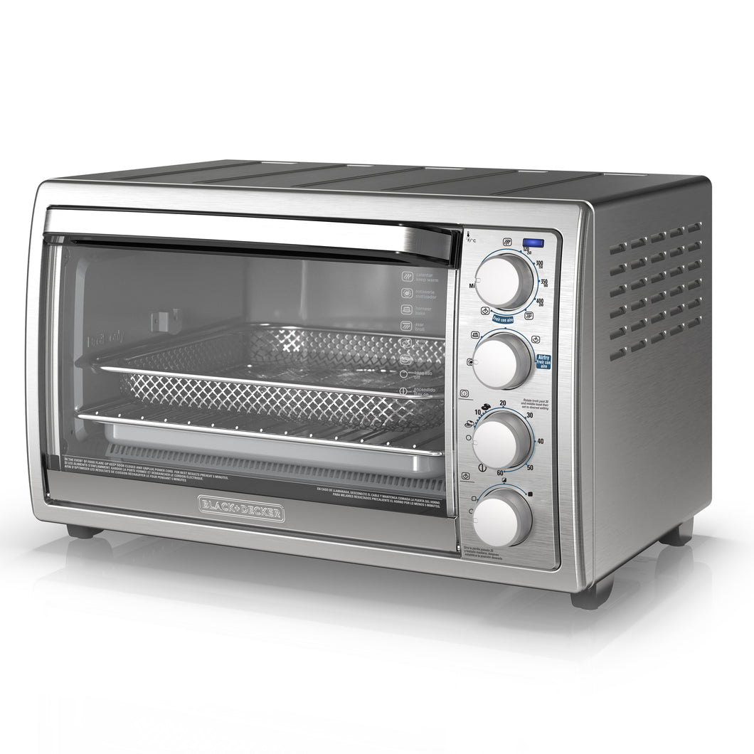Black+Decker Crisp 'N Bake Air Fry Toaster Oven with Rotisserie