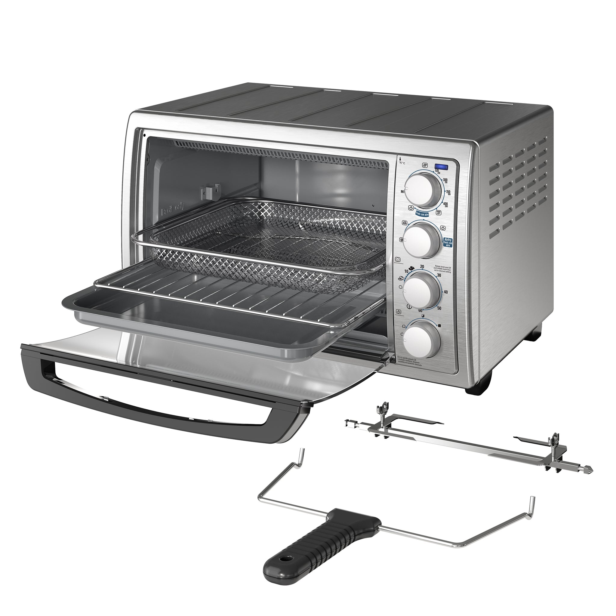 BLACK+DECKER™ Extra-Wide Crisp 'N Bake Air Fry Toaster Oven