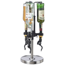 Load image into Gallery viewer, 3-Bottle Revolving Liquor Dispenser
