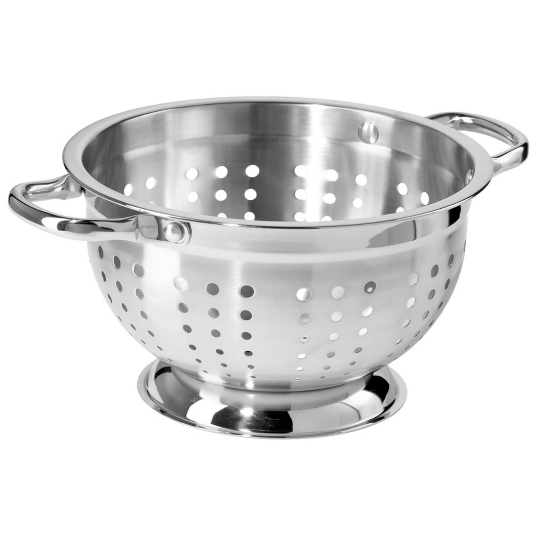 Stainless Steel Colander with Oversized Handles