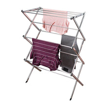 Load image into Gallery viewer, Commercial Accordion Drying Rack - Chrome
