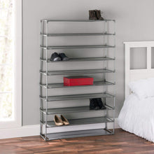 Load image into Gallery viewer, 50 Pair Free Standing Shoe Rack
