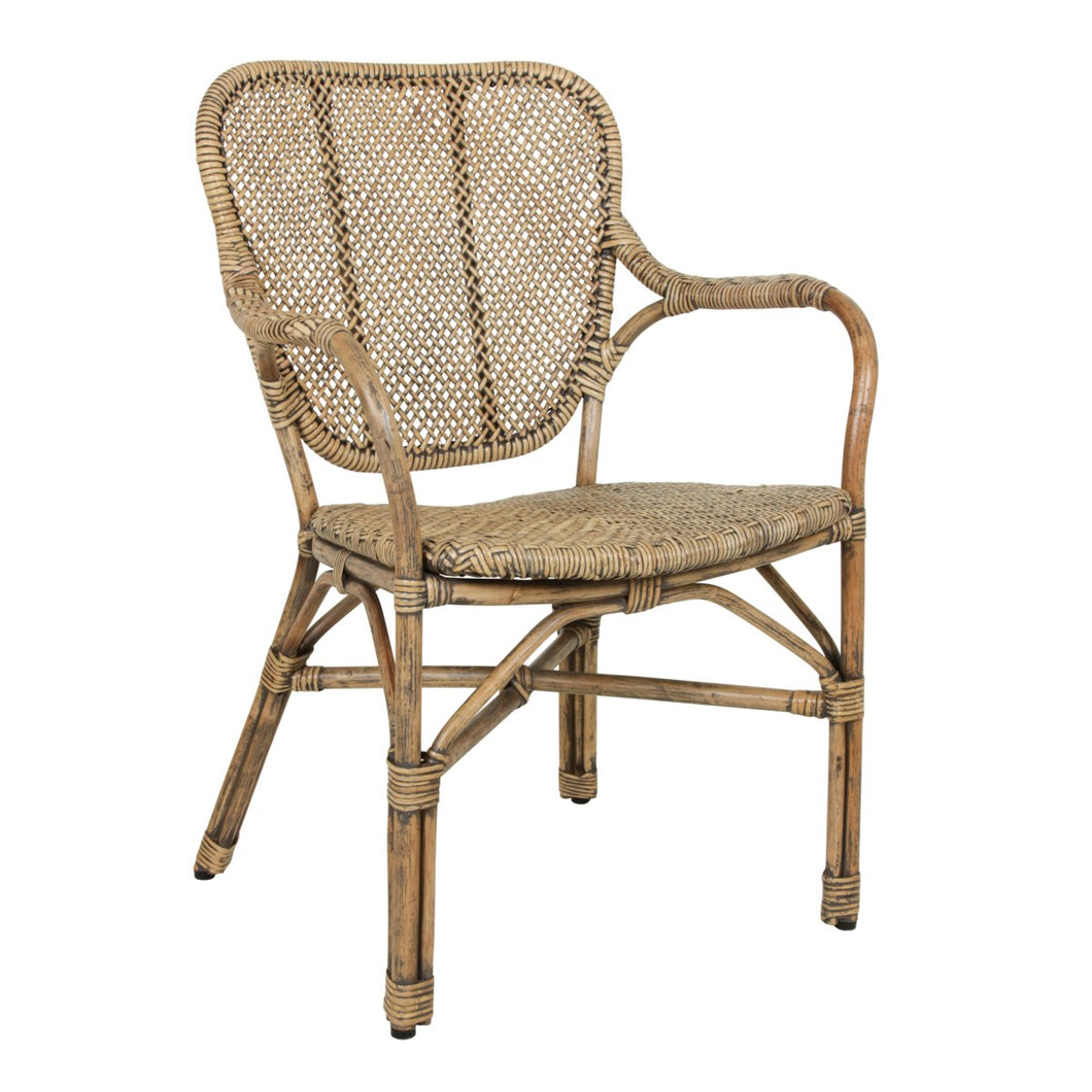 Kai Antique Rattan Armchair