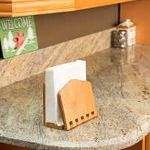 Load image into Gallery viewer, Bamboo Expandable Napkin Holder
