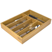 Load image into Gallery viewer, Bamboo Cutlery Tray

