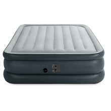 Load image into Gallery viewer, Intex Queen Dura-Beam Essential Rest Airbed w/Built-in Electric Pump
