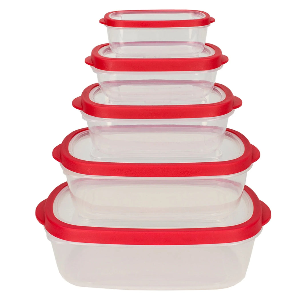 Storage Container Spill-Proof 5 Piece