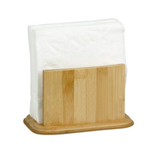 Load image into Gallery viewer, Bamboo Freestanding Large Napkin Holder
