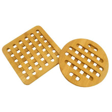 Load image into Gallery viewer, Bamboo Trivets 2pc
